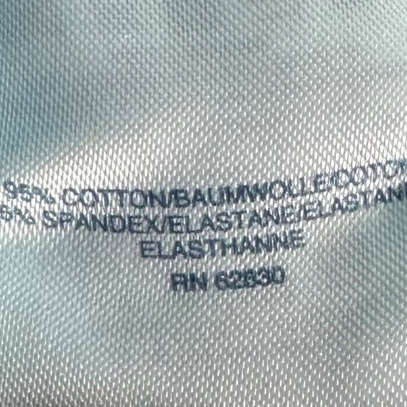 New Lands End Midi Dress Sz XL 1X 18 Ombre Tie Dye Blue Belted Boho Coastal - Picture 4 of 4